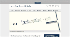 Desktop Screenshot of frankundthiele.de